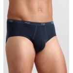 Sloggi slip Basic Midi H - (3+1 gratuit) - lot de 4 slips- bleu foncé