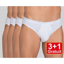 Sloggi slip Basic Mini H - blanc - (3+1 gratuit) - lot de 4 slips