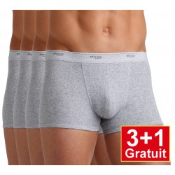 Sloggi boxer Basic Short H - (3+1 gratuit) lot de 4 - gris - Vous économisez : 16,99 € Sloggi boxer Basic Short H - (3+1 gratuit) lot de 4 - gris - Vous économisez : 16,99 €
