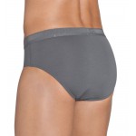 Sloggi Evernew Midi H - lot de 4 slips (3+1 gratuit) - gris