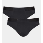 Sloggi slip Made midi H 2-pack noir