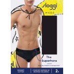 Sloggi slip Made midi H 2-pack blue