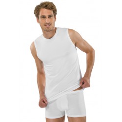 Schiesser - Tank top  -  95/5 - Blanc