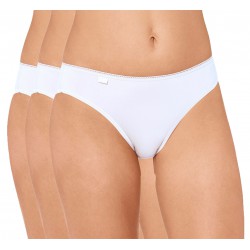 Sloggi 24/7 microfibre tai - lot de 3 slips -  Blanc Sloggi 24/7 microfibre tai - lot de 3 slips -  Blanc
